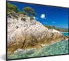 MuchoWow® Gerahmtes Poster Meer - Klippe - Sommer - Produktbild-Vorschau 1