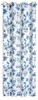 Tenda 140x250 Caren bianco blu fiori pronta per i grommets Anteprima dell’immagine prodotto 19