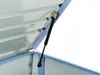 BELIANI Skrzynia ogrodowa niebieska metalowa kufer Podgląd zdjęcia produktu 6