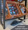 Getränkekistenregal 71x30x140cm für 6 Kästen Produktbild-Vorschau 5