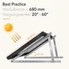 enjoy solar® Trójkąty aluminiowe – regulowany uchwyt, kąt Podgląd zdjęcia produktu 4