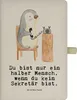 Mr. & Mrs. Panda Notizbuch A5 Sekretär Herz - Transparent - Produktbild-Vorschau 1