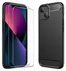 A product shot of an iPhone case and screen protector. Produktbild-Vorschau