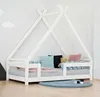 Kinderhausbett TAHUKA in Tipi-Form mit Sicherheitsbarriere Produktbild-Vorschau 1