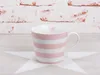 Krasilnikoff Tasse Happy Cup Streifen Rosa Produktbild-Vorschau 1