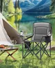SONGMICS Campingstuhl, Klappstuhl mit Getränkehalter, Produktbild-Vorschau 2