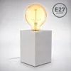 Lampa stołowa betonowa E27 LED lampa stołowa szary salon Podgląd zdjęcia produktu 7