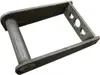 A metal bracket on a white background. Produktbild-Vorschau