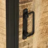 Badschrank 40x30x50 cm Massivholz Mango und Eisen Produktbild-Vorschau 7