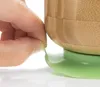 all Kids United Bambus Babyschale mit Saugnapf Grün - Produktbild-Vorschau 2