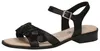 CAPRICE Damen Sandalette 9-28203-46 Schwarz G-weite Sandale Produktbild-Vorschau 4