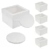Set da 5 scatole per torte Relaxdays, con finestra e basi Anteprima dell’immagine prodotto 10