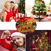 A collage of images showing a family, a mini Christmas tree, a child holding an ornament, and a child decorating a Christmas tree. Náhled obrázku produktu