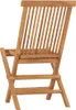 vidaXL Chaises de jardin pliantes 2 pcs. Bois massif teck Voir les images du produit 4
