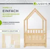 Juskys Kinderbett Marli 90 x 200 cm - Bettkasten, Gitter, Produktbild-Vorschau 4
