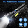 Wiederaufladbare LED -Taschenlampe, 500.000 Lumen, extrem Produktbild-Vorschau 8