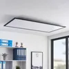 Lindby LED-Panel Nelios, 120 x 60 cm, CCT, schwarz, Metall Produktbild-Vorschau 4