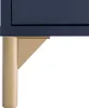 Kommode mit 5 Schubladen, 40cm breit, blau, ALBENGA-80 Produktbild-Vorschau 3