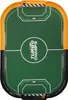 A top-down view of an air hockey table. Náhľad obrázku produktu