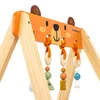 Drewniany stojak edukacyjny dla niemowląt – Baby Gym z Podgląd zdjęcia produktu 13