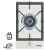 Phoenix Domino-301SL piano cottura a gas in acciaio inox 1 Anteprima dell’immagine prodotto 1