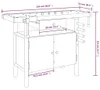 vidaXL Pracovní stůl se zásuvkou a svěráky 124 x 52 x 83 cm Náhled obrázku produktu 8