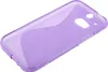 Handyhülle S Line TPU Tasche für HTC One M8 / M8s Lila / Produktbild-Vorschau 2