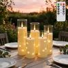Set di 5 candele LED Ikodm, complete di catena luminosa e Anteprima dell’immagine prodotto 9