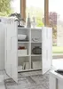 Credenza - MILANO - 2 ante - Laccato lucido bianco - 121 x Anteprima dell’immagine prodotto 3