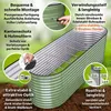 TTL GARDEN Hochbeet Nature L 240×80×80 cm – Metall Produktbild-Vorschau 3