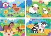 Puzzle 4 en 1 Ma Ferme Mères et Bébés Educa 18899 Voir les images du produit 2