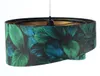 Hängelampe Stoff D: 50 cm H: max. 102 cm in Schwarz Grün Produktbild-Vorschau 5