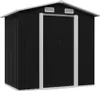 vidaXL Abri de jardin anthracite acier 204 x 132 x 186 cm Voir les images du produit 8