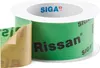 A roll of green tape with black text and a white spool. Produktbild-Vorschau