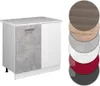 Eckunterschrank Vicco R-Line Beton 86 cm , AP Marmor, Model Produktbild-Vorschau 6