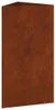 vidaXL květináč 40x34,5x75 cm Corten Steel Náhled obrázku produktu 3