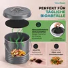 YourCasa Biomülleimer Küche 4L mit Aktivkohlefilter -  Produktbild-Vorschau 4