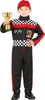 Rennfahrer Overall Kind schwarz 116cm Produktbild-Vorschau 1