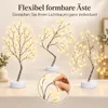 108 LED-Glühwürmchen-Bonsai-Baum-Lichter, künstlicher Produktbild-Vorschau 3