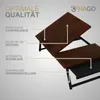 HAGO24 Laptoptisch 54x34cm Vintage Lapdesk Notebooktisch Produktbild-Vorschau 7