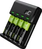Green Cell VitalCharger Batterieladegerät Ladegerät + 4X AA Produktbild-Vorschau 1