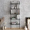 Skye Decor, Paula - Black, Bücherregale, Schwarz, 60 x 174 Produktbild-Vorschau 2