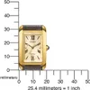 A watch is shown next to a ruler with millimeter markings. Podgląd zdjęcia produktu