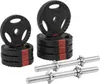 GORILLA SPORTS® Hantelset - 60kg, Langhantelstange 170cm, 2 Produktbild-Vorschau 5