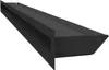 Griglia di ventilazione per camino LUFT 6x100 nero Slim Anteprima dell’immagine prodotto 1