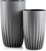 HowHomely | Set di fioriere - Stripped - Grigio - Design Anteprima dell’immagine prodotto 1