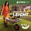 Schubkarre EcoLoad, verzinkt, Mulde 65 Lit., (demontiert) Produktbild-Vorschau 2