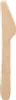 PapStar 18200 Coltello monouso in legno Pure - 16,5 cm, 100 Anteprima dell’immagine prodotto 6