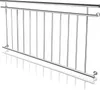 TRMLBE Französischer Balkon Geländer Edelstahl Produktbild-Vorschau 1