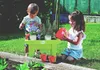 Lit surélevé pour enfants avec outils de jardinage Lit Voir les images du produit 2
